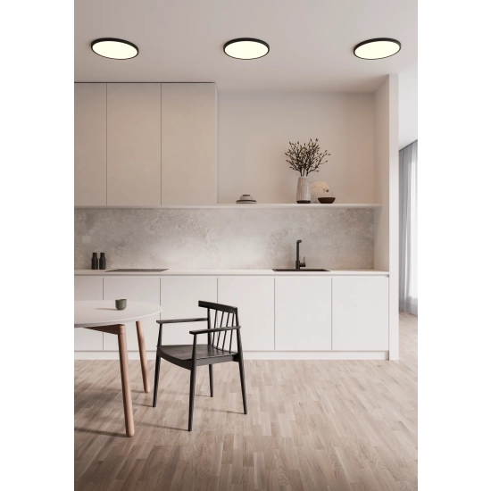 kinkiecik.pl Plafon Oja 60 IP20 Moodmaker - Nordlux, czarny 50066103